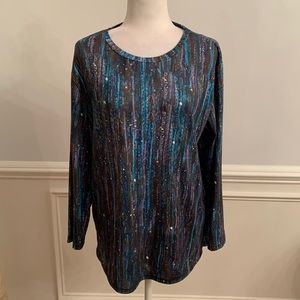 Just Fashion Now Long Sleeve Shirt Size Large